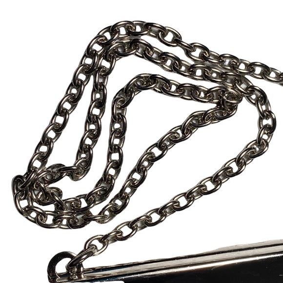 3/$10 Calvin Klein Purse 11”x4.5” Faux Snakeskin Clutch Evening - Picture 3 of 7